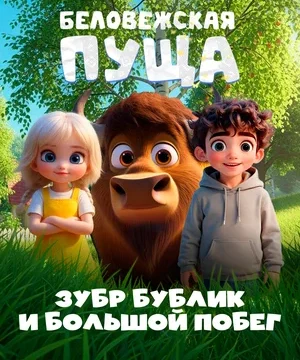Беловежская пуща. Зубр Бублик и большой побег (2025)